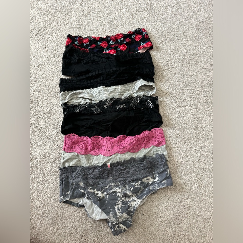 Victoria’s Secret vs cotton lace trim hip hugger